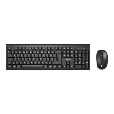 Lenovo - Lenovo Lecoo KW200 Kablosuz Beyaz Türkçe Q Klavye & Mouse Set