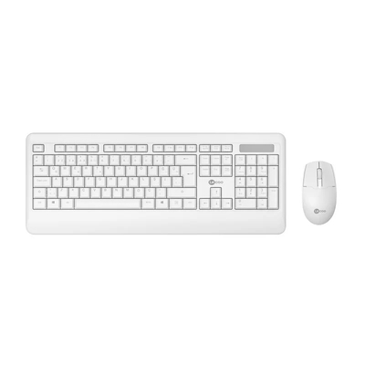 Lenovo - Lenovo Lecoo KW202 Kablosuz Beyaz Türkçe Q Klavye & Mouse Set