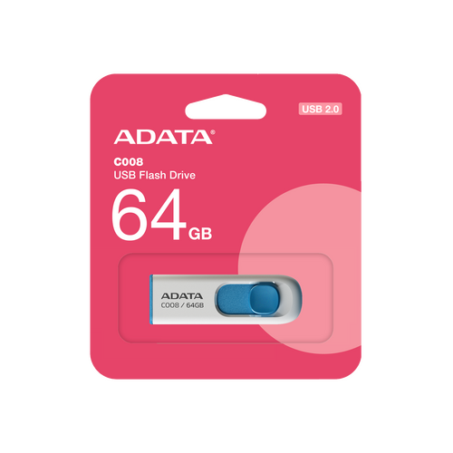 Adata 64GB USB2.0 Flash Bellek (C008/64GB)