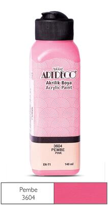 Artdeco 3604 Pink Acrylic Paint 140 ml (T15910) 