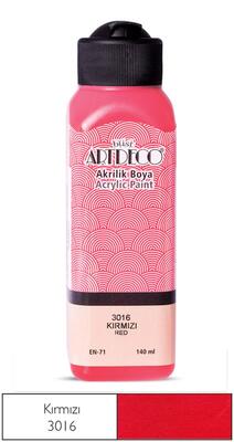 Artdeco 3616 Red Acrylic Paint 140 ml (T15908) 