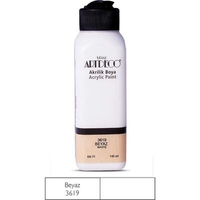 Artdeco 3619 White Acrylic Paint 140 ml (T15914) 