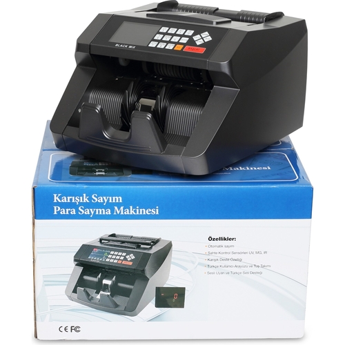 Black Mix Money Counting Machine