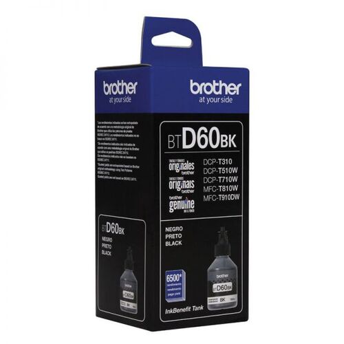 Brother BTD60BK Black Original Ink Cartridge - HL-T4000DW / DCP-T310 - 1