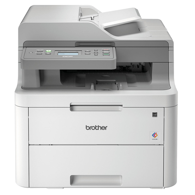 Brother DCP-L3551CDW A4 Wi-Fi + Scanner + Photocopy Colour Multifunction Laser Printer - 1