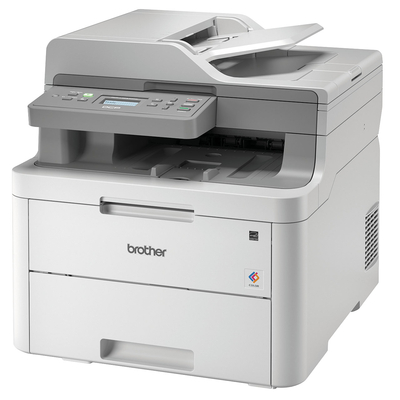 Brother DCP-L3551CDW A4 Wi-Fi + Scanner + Photocopy Colour Multifunction Laser Printer - 2