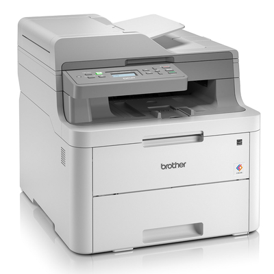 Brother DCP-L3551CDW A4 Wi-Fi + Scanner + Photocopy Colour Multifunction Laser Printer - 3