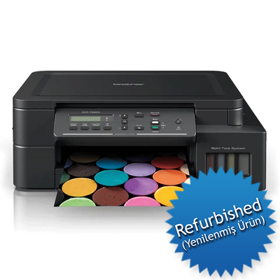 BROTHER - Brother DCP-T520W Wi-Fi + Scanner + Copier Color Multifunction Ink Tank PrinteR (Refurbished)