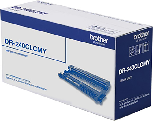 Brother DR-240CL-CMY Color Original Drum Unit - DCP-9010CN - 1