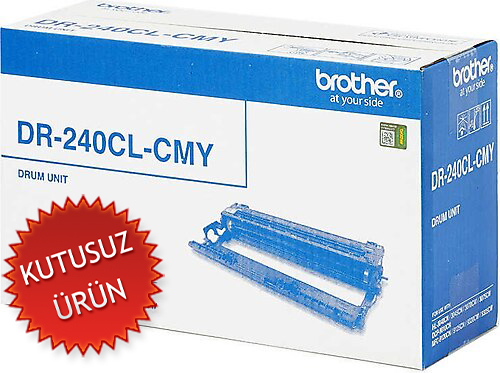 Brother DR-240CL-CMY Color Original Drum Unit - DCP-9010CN (Without Box) - 1