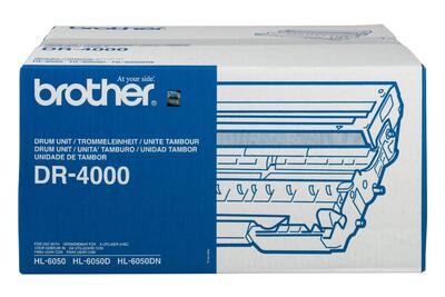 Brother DR-4000 Black Drum Unit - 30,000 Pages - HL-6050 