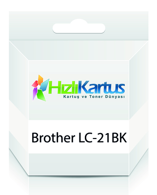 Brother LC-21BK / LC-600BK Black Compatible Cartridge - MFC-3100 