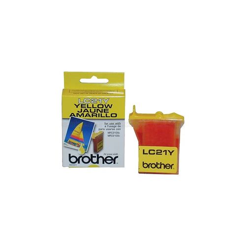 Brother LC-21Y Sarı Orjinal Kartuş - MFC-3100C / MFC-5100C (T16234) - 1