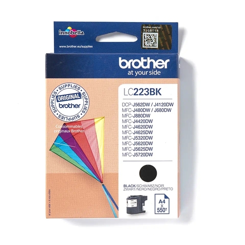 Brother LC-223BK Black Original Cartridge - MFC-J-4320 / DCP-J-4120 - 1