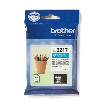 BROTHER - Brother LC-3217C Cyan Original Cartridge - MFC-J5330DW (Without Box)