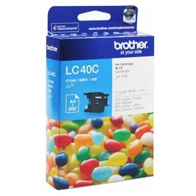 Brother LC-40C Cyan Original Cartridge - DCPJ525W 