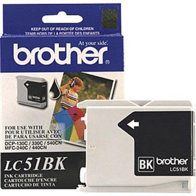 Brother LC51BK Black Original Cartridge - DCP-130C - 1