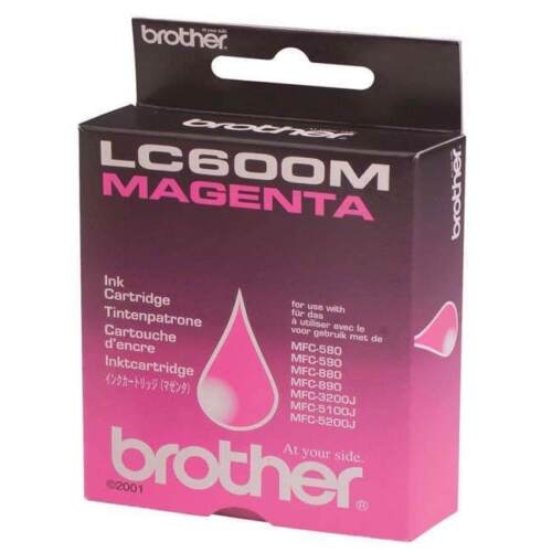 Brother LC-600M Magenta Original Cartridge - MFC580