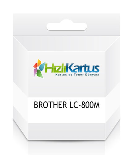 Brother LC-800M Kırmızı Muadil Kartuş - MFC-3220C (T10541) - 1