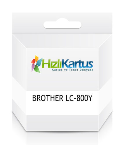 Brother LC-800Y Sarı Muadil Kartuş - MFC-3220C (T10540) - 1