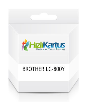 Brother LC-800Y Yellow Compatible Cartridge - MFC-3220C 