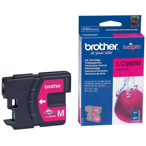 Brother LC-980M Kırmızı Orjinal Kartuş - DCP 145C / MFC 250C - 1