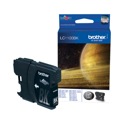 Brother LC1100BK Black Original Cartridge - DCP-385C / DCP-395CN 