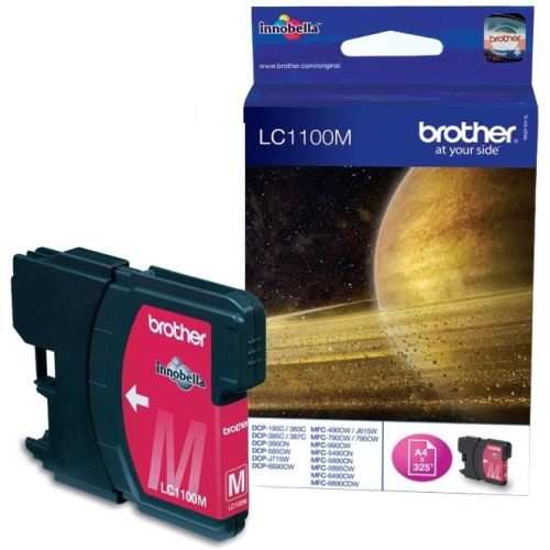 Brother LC1100M Kırmızı Orjinal Kartuş - DCP-385C / DCP-395CN (T7962) - 1