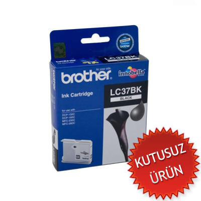 Brother LC37BK (LC-37BK) Black Original Cartridge - DCP-110C (Without Box) 