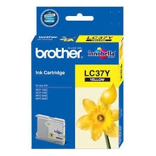 Brother LC37Y Yellow Original Cartridge - DCP-110C 