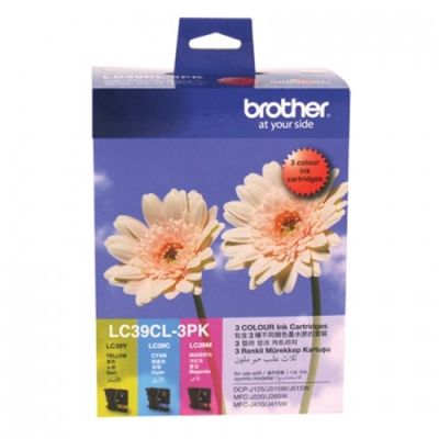 Brother LC39CL 3 Pk Colar Original Cartridge - MFC-J220 - 1