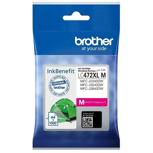 Brother LC472XL M Kırmızı Orjinal Kartuş - MFC-J2340DW / J3540DW - 1