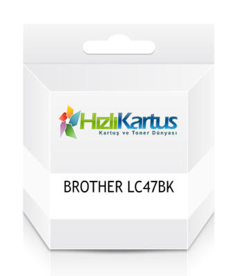 Brother LC47BK Black Compatible Cartridge - DCP-110C / DCP-115C 