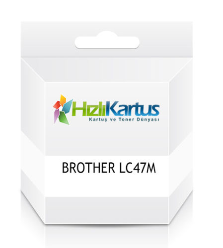 Brother LC47M Kırmızı Muadil Kartuş - DCP-110C / DCP-115C (T10532) - 1