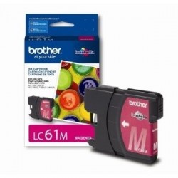 Brother LC61M Magenta Original Cartridge - MFC-490 / DCP-385 