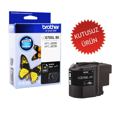 Brother LC679XLBK Black Original Cartridge - MFC-J2320 (Without Box) 