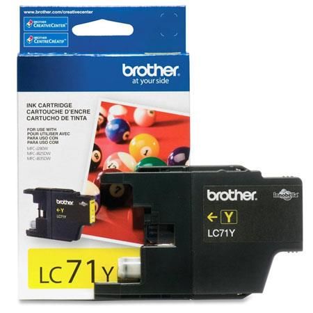 Brother LC71Y Sarı Orjinal Kartuş - MFC-J280W / J425W (T7317) - 1