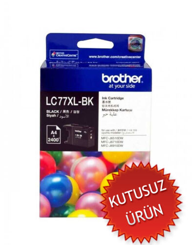 Brother LC77XLBK Siyah Orjinal Kartuş - MFC-J6510DW / MFC-J6710DW (T12560)