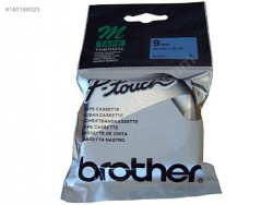 Brother M-K521 Black On Blue P-Touch Label 9mm - PT-55 / PT-60 / PT-80 