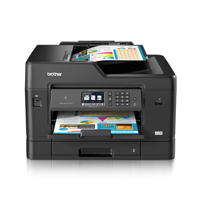 Brother MFC-J3930DW A3/A4 Wi-Fi + Tarayıcı + Fotokopi + Fax Renkli Çok Fonksiyonlu Mürekkep Püskürtmeli Yazıcı (T16829) - 1