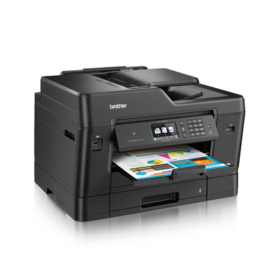 Brother MFC-J3930DW A3/A4 Wi-Fi + Tarayıcı + Fotokopi + Fax Renkli Çok Fonksiyonlu Mürekkep Püskürtmeli Yazıcı (T16829) - 2