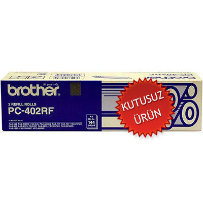 Brother PC-402RF Original Fax Film - Fax 645 / Fax 685MC (Wıthout Box) 