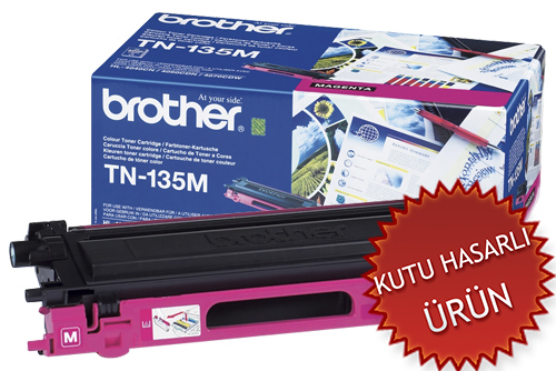 Brother TN-135M Kırmızı Orjinal Toner- DCP-9040 / HL-4040 (C) - 1