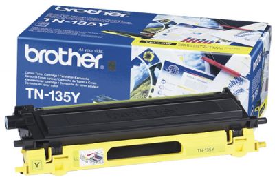 Brother TN-135Y Sarı Orjinal Toner - DCP-9040 / HL-4040 (T6401) - 1