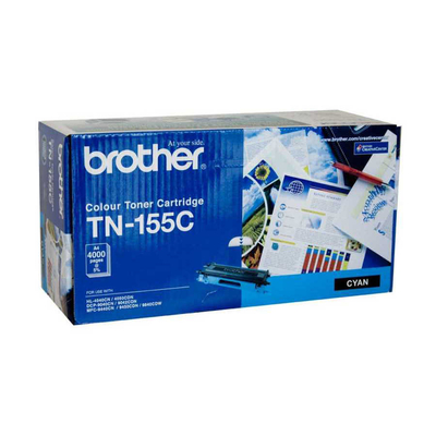 Brother TN-155C Cyan Original Toner - DCP-9040CN / HL-4040CN - Thumbnail