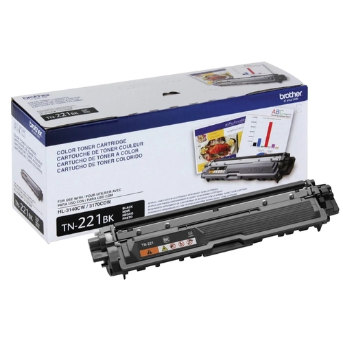 Brother TN-221BK Black Original Toner - HL-3140 / HL-3150