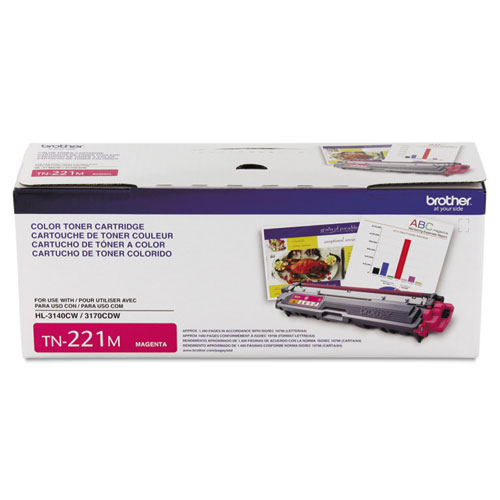 Brother TN-221M Magenta Original Toner - HL-3140 / HL-3150