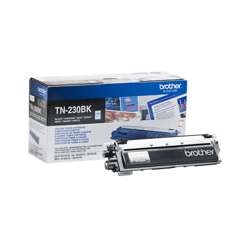 Brother TN-230BK Black Original Toner - HL-3040CN / HL-3070CW - 1