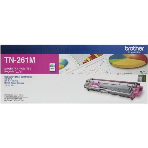 Brother TN-261M Kırmızı Orjinal Toner - HL-3150CDN (T9327) - 1