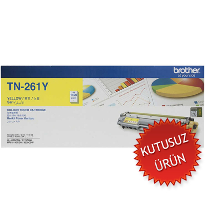 BROTHER - Brother TN-261Y Sarı Orjinal Toner - HL-3150CDN (U) (T3008)